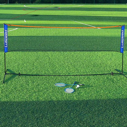 Portable Folding Standard Professional Badminton Net Indoor Outdoor Sports Volleyball Tennis Training Square Nets Mesh