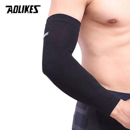 1PCS Elastic Basketball Tennis Arm Sleeve Armband Soccer Volleyball Elbow Protector Pain Band
