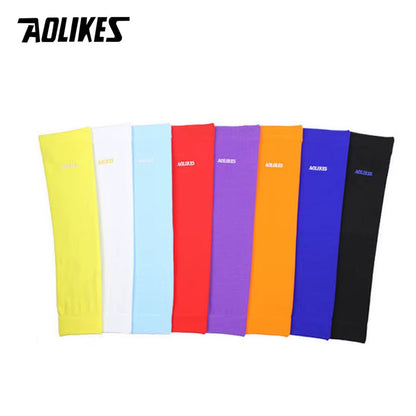1PCS Elastic Basketball Tennis Arm Sleeve Armband Soccer Volleyball Elbow Protector Pain Band